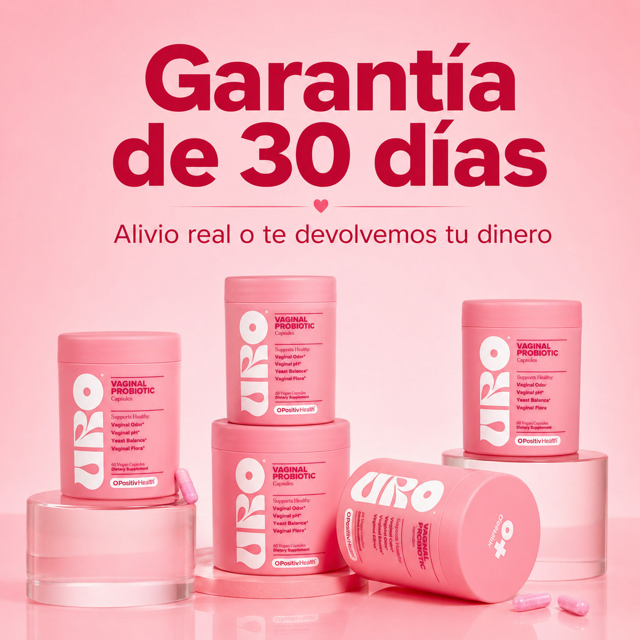Uro Probiótico Vaginal | Equilibrio íntimo en 7 días - 4 en 1