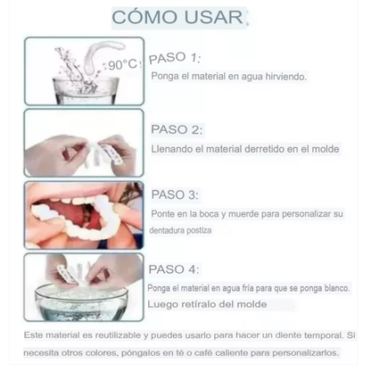 Denwhite®: Carrilas Dentales Ajustables | (Superior y Inferior)