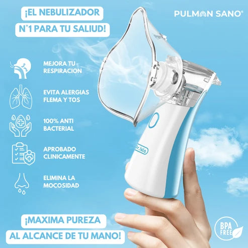 Pulmón Sano® Nebulizador Portátil | Compra 1 y Llévate 2