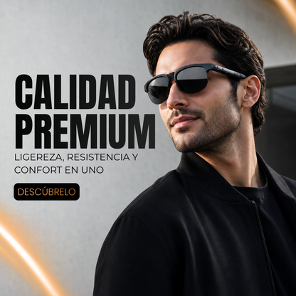 Smart Glass – Gafas inteligentes con IA, traducción en tiempo real y música integrada | Envío gratis