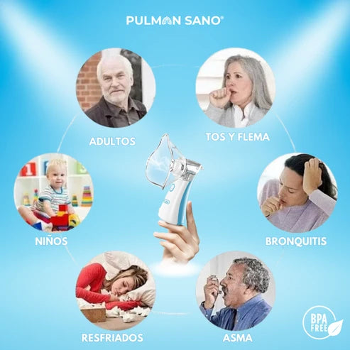 Pulmón Sano® Nebulizador Portátil | Compra 1 y Llévate 2