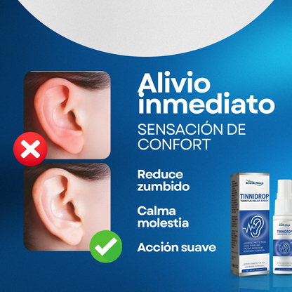 TinniDrop – Alivio para zumbido, limpieza de oído y fórmula suave | Compra 1 y llévate 2 GRATIS 🎁