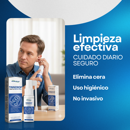TinniDrop – Alivio para zumbido, limpieza de oído y fórmula suave | Compra 1 y llévate 2 GRATIS 🎁