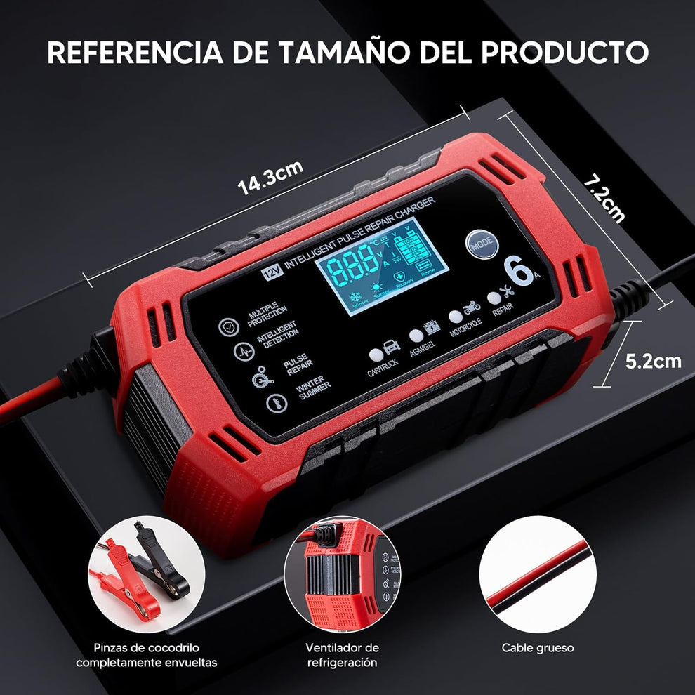 E-FAST - Cargador De Batería Inteligente