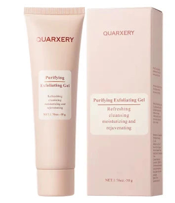 QUARXERY Gel Exfoliante Facial Limpiador Hidratante con Nicotinamida - Paga 1 y llévate 2