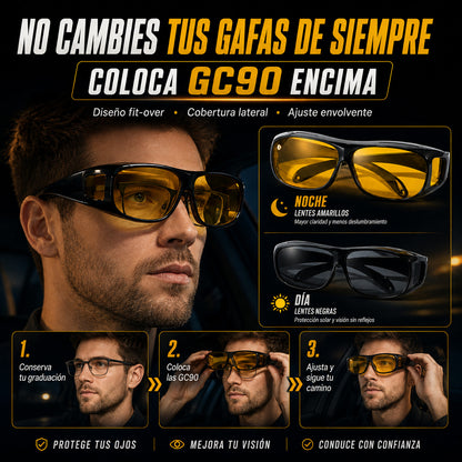 Gafas HD-Vision para Día y Noche 2 en 1 - Últimas Unidades