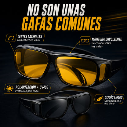 Gafas HD-Vision para Día y Noche 2 en 1 - Últimas Unidades