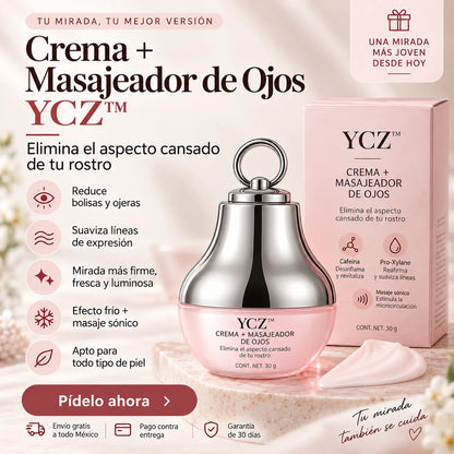 Crema + Masajeador de Ojos YCZ™ | Elimina el aspecto cansado de tu rostro