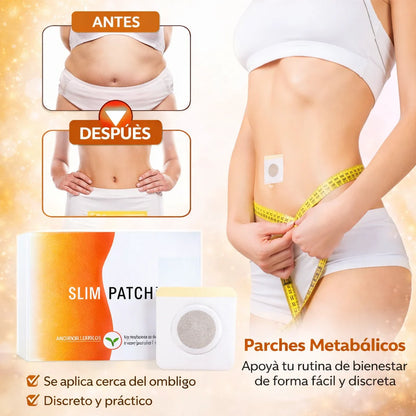 SlimPatch™ Parches Metabólicos Adelgazantes – ¡Paga 1 y Llévate +1 GRATIS!