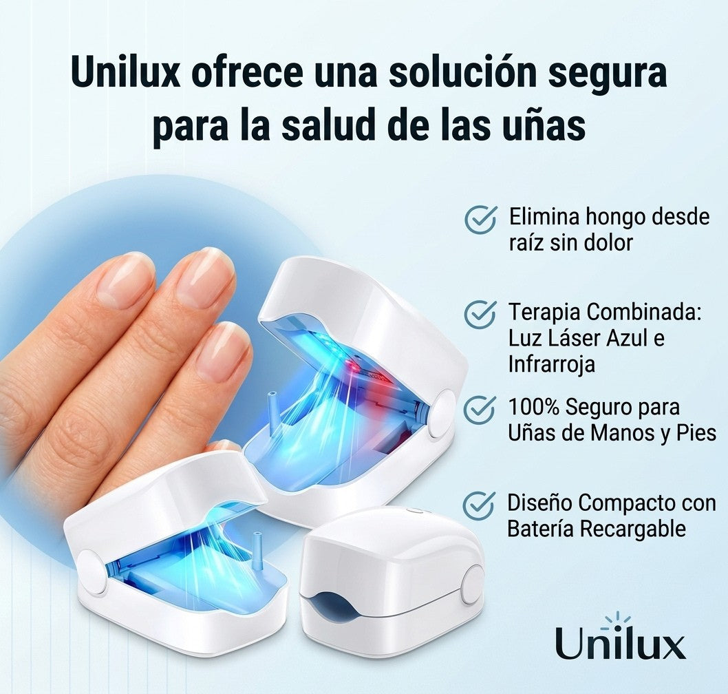 Unilux® - Dispositivo láser para tratamiento de hongos en las uñas